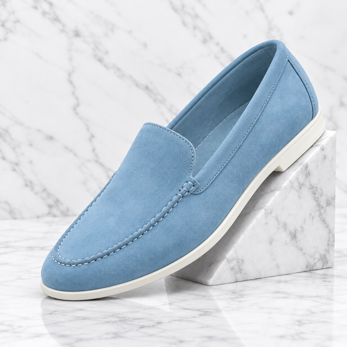 Napa Suede Loafers