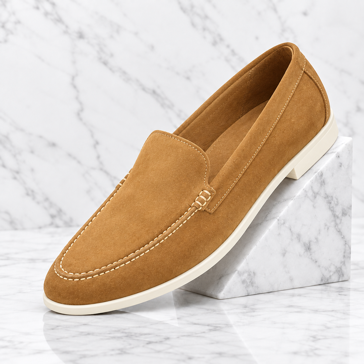 Napa Suede Loafers