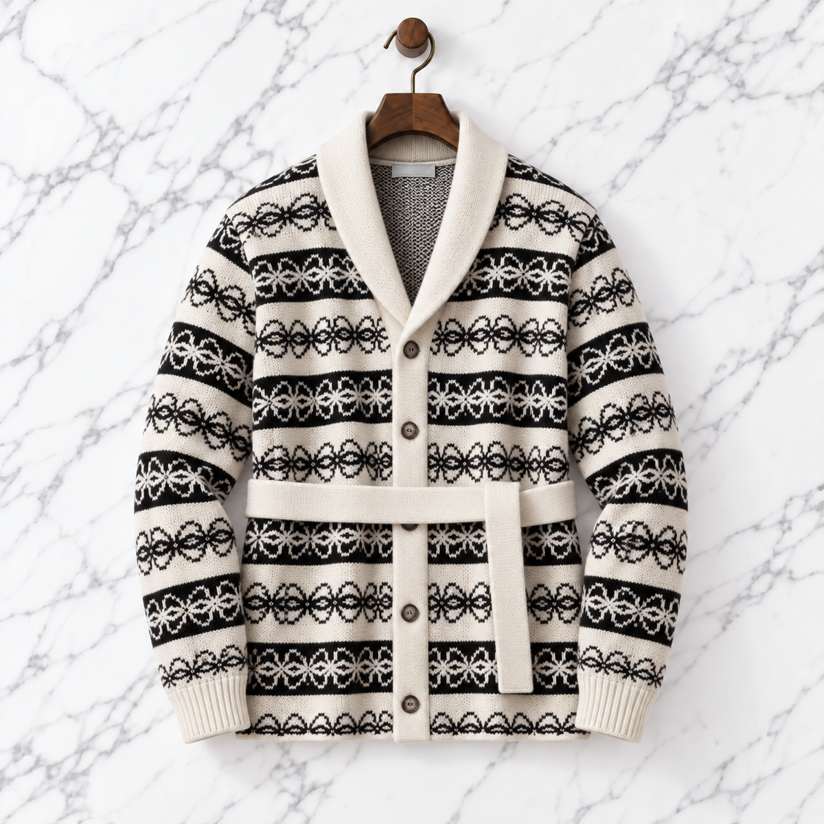 Wrenfield Vintage Jacquard Cardigan