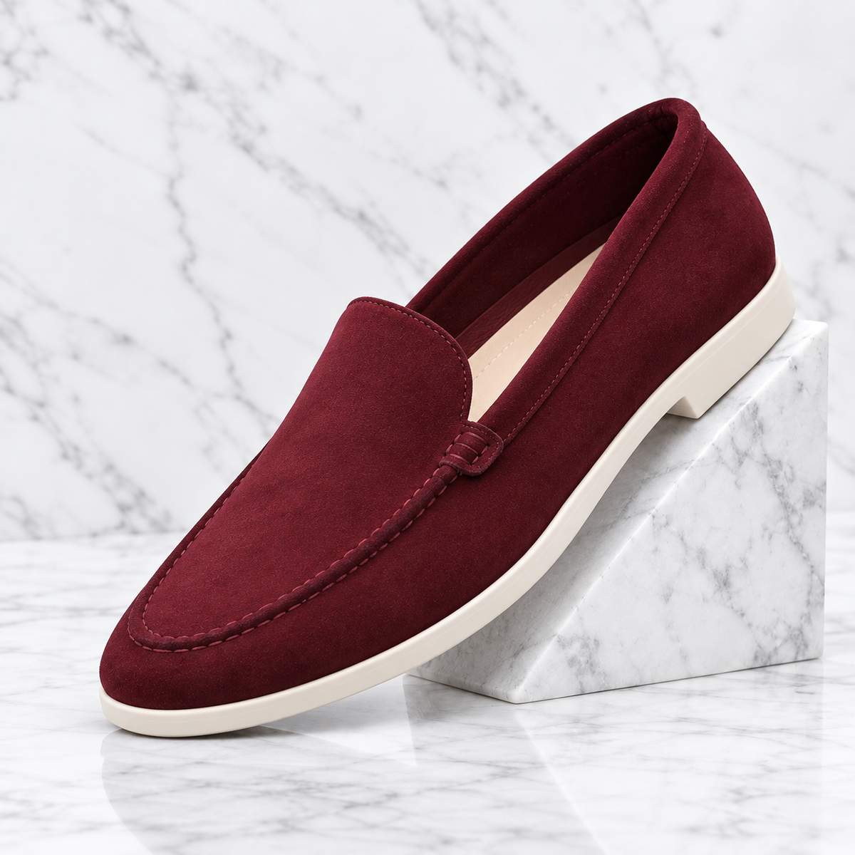 Napa Suede Loafers