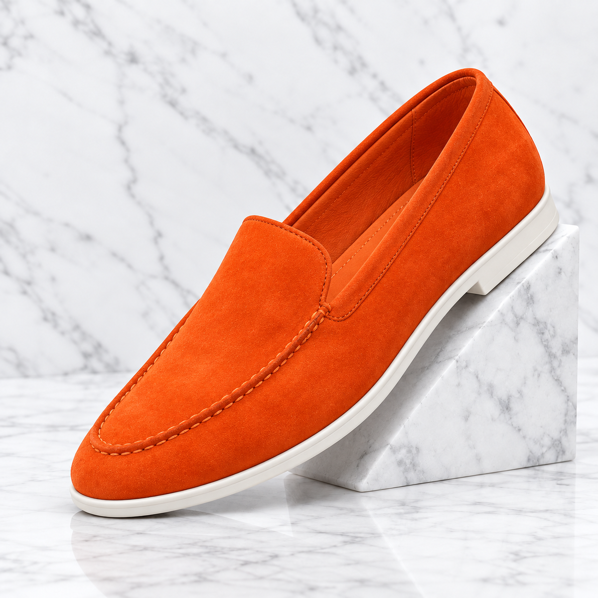 Napa Suede Loafers