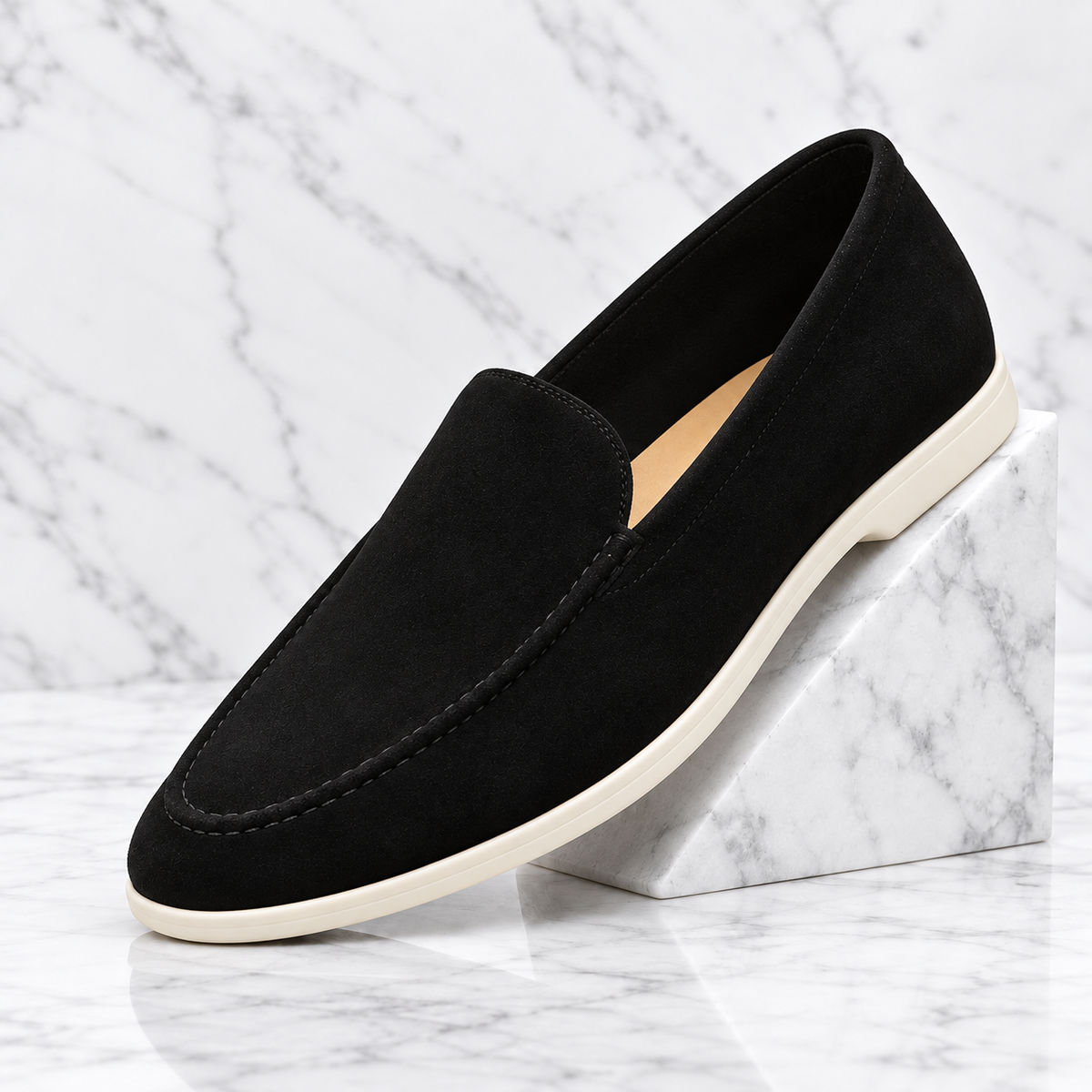 Napa Suede Loafers