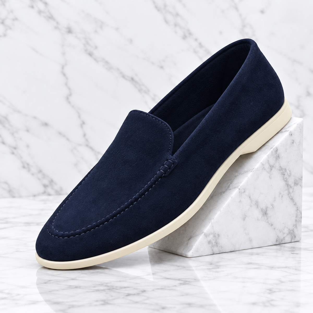 Napa Suede Loafers