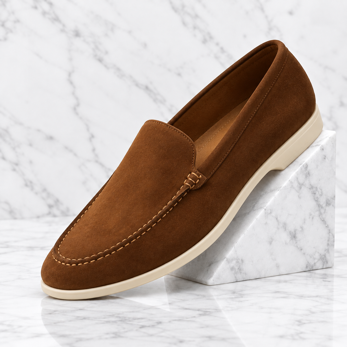 Napa Suede Loafers