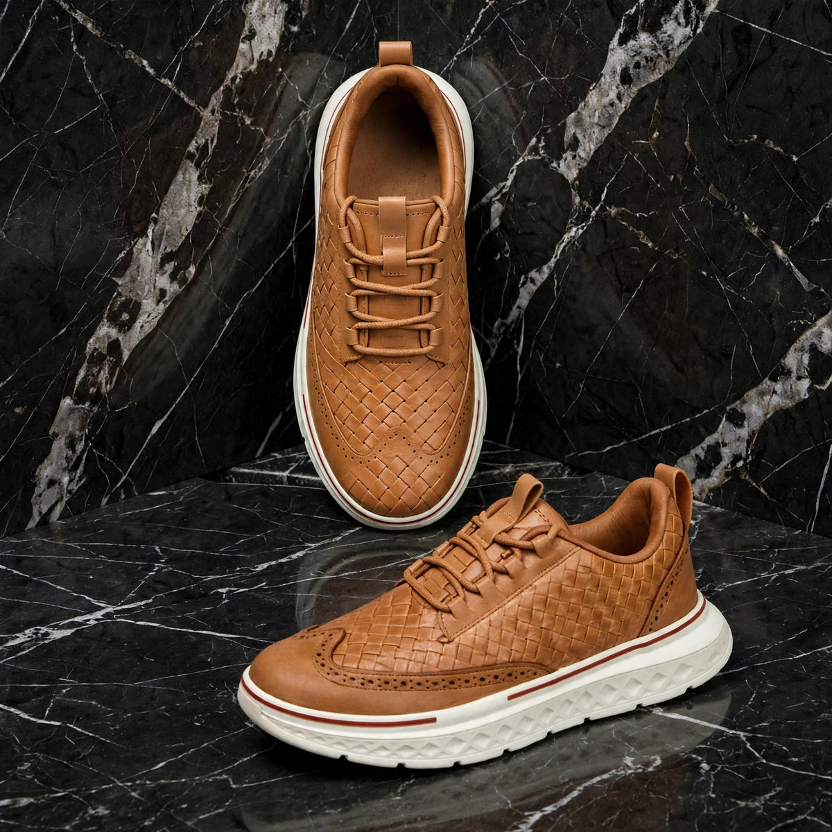 Crosstown Leather Dress Sneaker