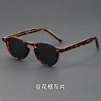 Polarized Sunglasses Men TR90 Frame Acetate Fashion Sun Glasses Women Unisex Trend Decoration European Style Grey Brown