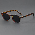 Polarized Sunglasses Men TR90 Frame Acetate Fashion Sun Glasses Women Unisex Trend Decoration European Style Grey Brown