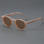 Polarized Sunglasses Men TR90 Frame Acetate Fashion Sun Glasses Women Unisex Trend Decoration European Style Grey Brown