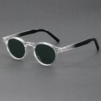 Polarized Sunglasses Men TR90 Frame Acetate Fashion Sun Glasses Women Unisex Trend Decoration European Style Grey Brown