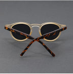 Polarized Sunglasses Men TR90 Frame Acetate Fashion Sun Glasses Women Unisex Trend Decoration European Style Grey Brown