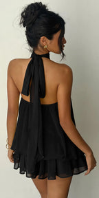 Capri Halter Mini Dress