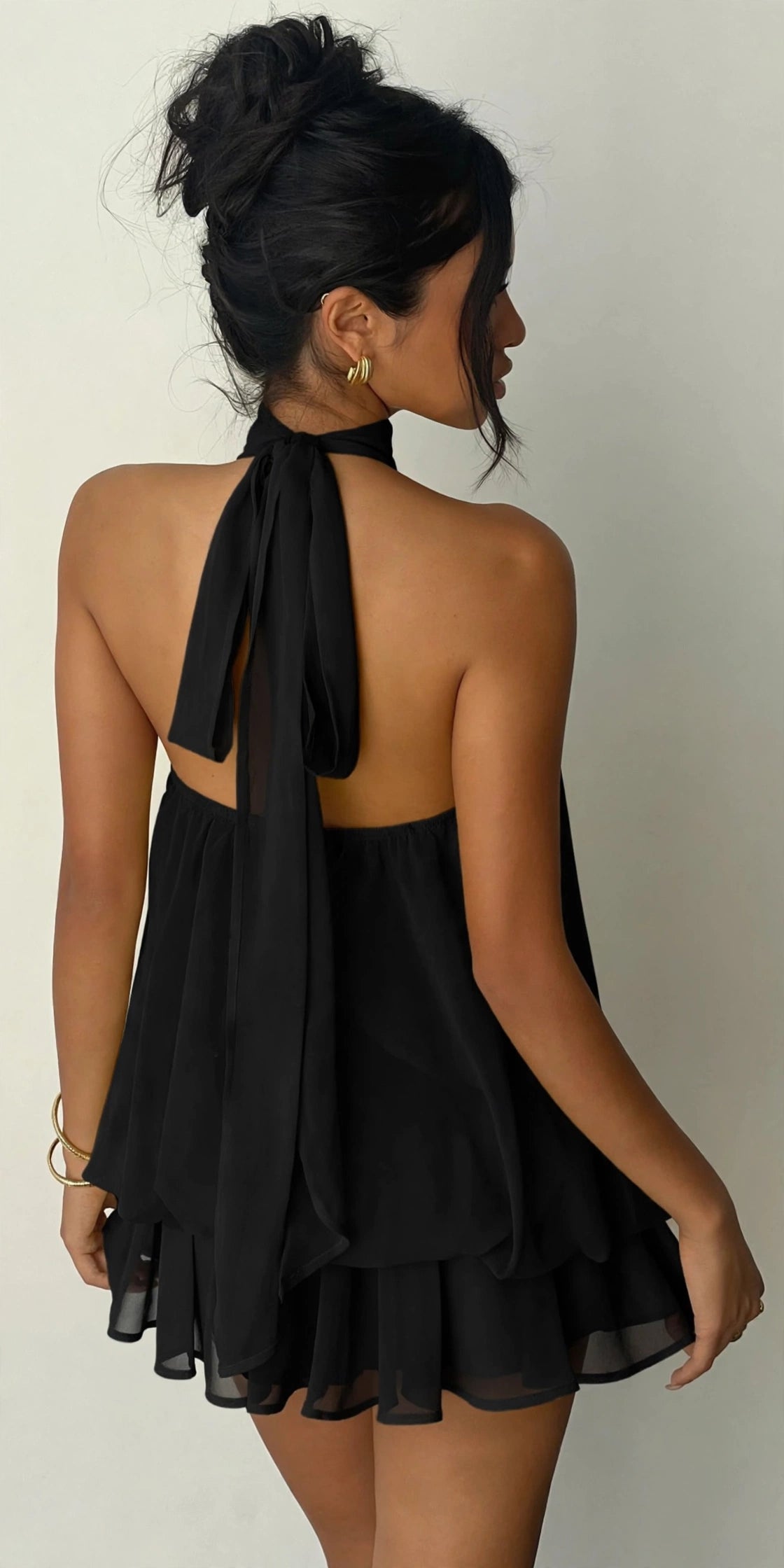 Capri Halter Mini Dress