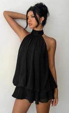 Capri Halter Mini Dress
