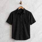 Pacific Linen Blend Button-Up