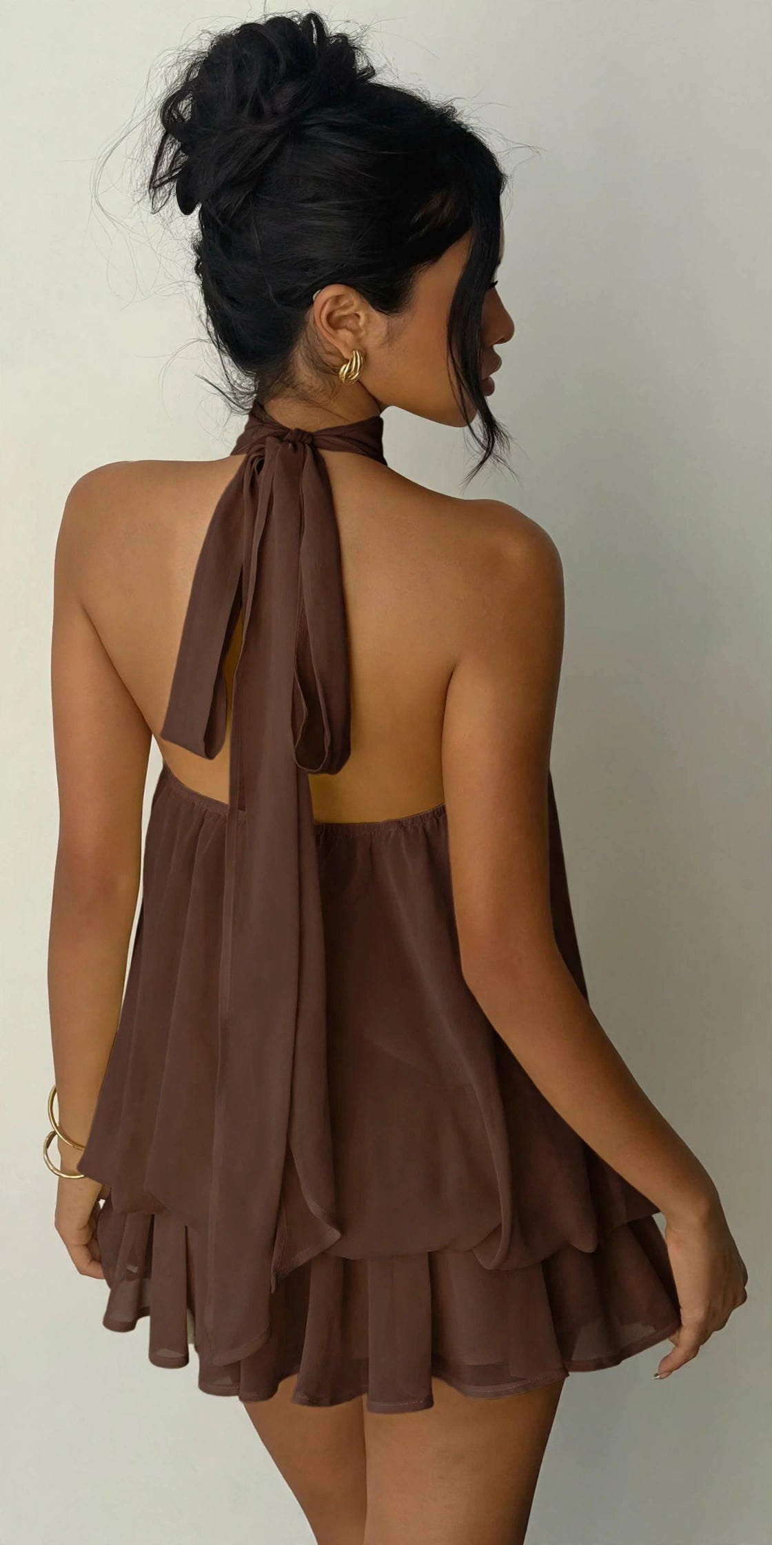 Capri Halter Mini Dress