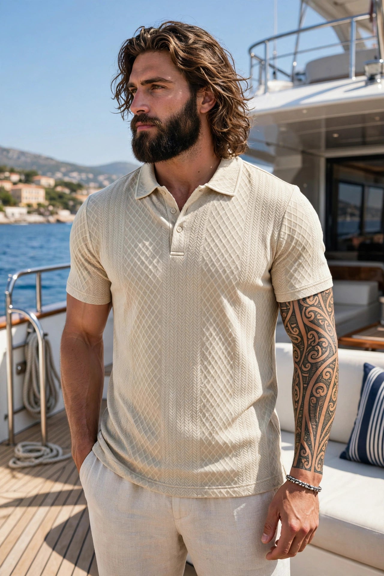 The Yacht Knit Polo