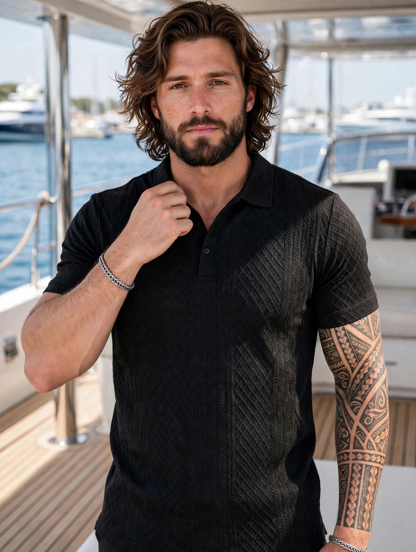 The Yacht Knit Polo