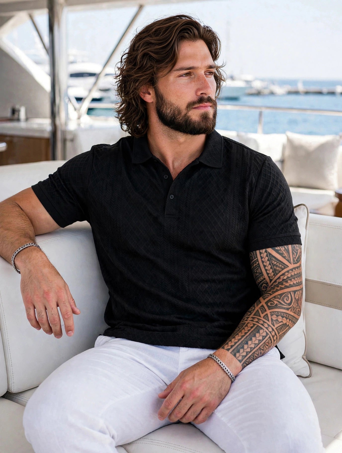 The Yacht Knit Polo