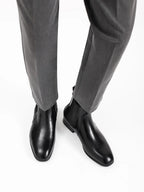 40~46 Chelsea Boots Men 2024 Brand Comfortable Fashion Leather Men Boots #KD431