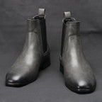 40~46 Chelsea Boots Men 2024 Brand Comfortable Fashion Leather Men Boots #KD431