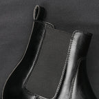 40~46 Chelsea Boots Men 2024 Brand Comfortable Fashion Leather Men Boots #KD431