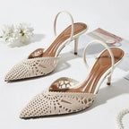 Breeze Weave High Heel