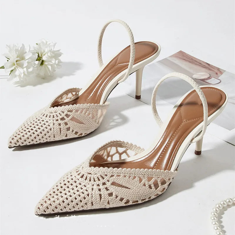 Breeze Weave High Heel