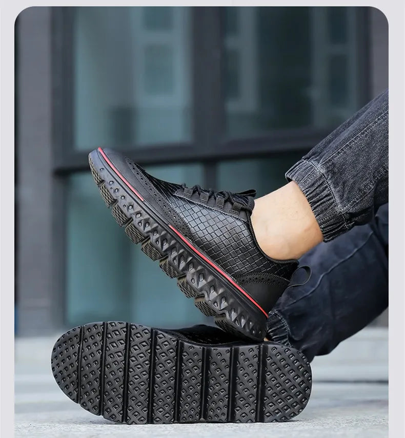 Crosstown Leather Dress Sneaker