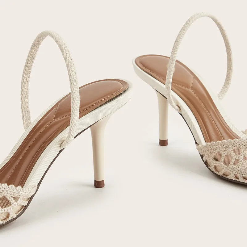 Breeze Weave High Heel