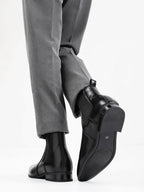40~46 Chelsea Boots Men 2024 Brand Comfortable Fashion Leather Men Boots #KD431