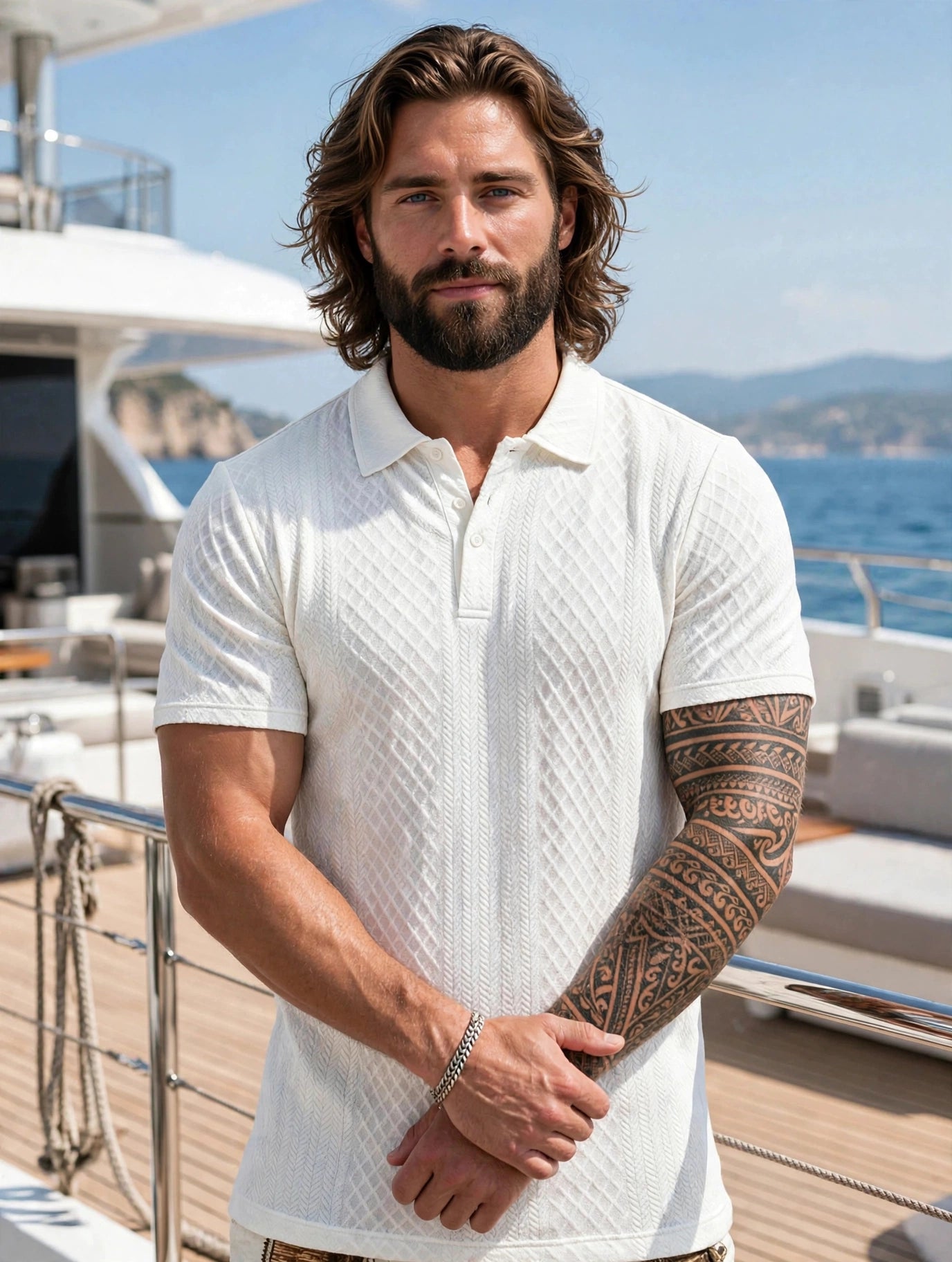 The Yacht Knit Polo