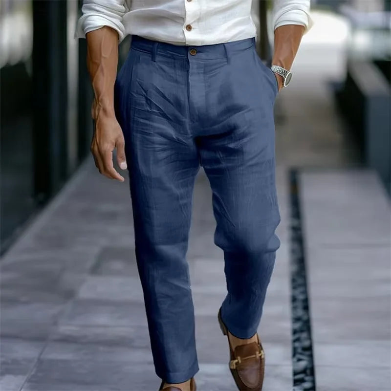 Bayward Coastal Linen Trouser