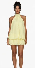 Capri Halter Mini Dress