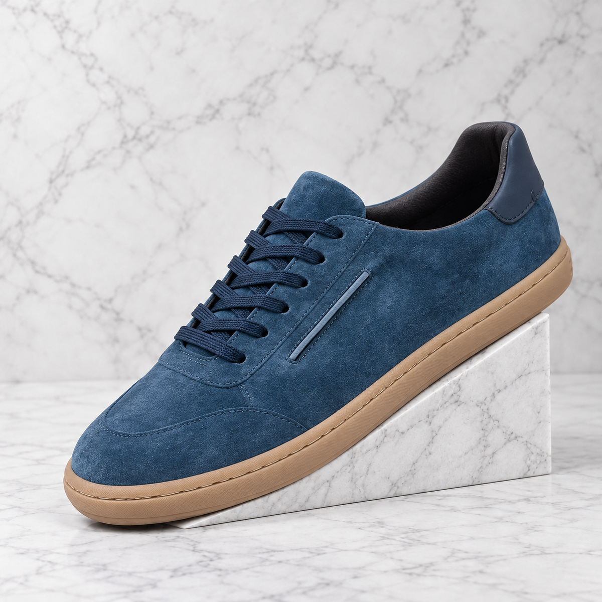 Halston Suede Sneaker