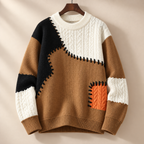 Arol Artisan Patchwork Sweater