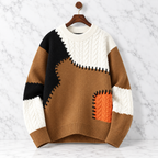 Arol Artisan Patchwork Sweater