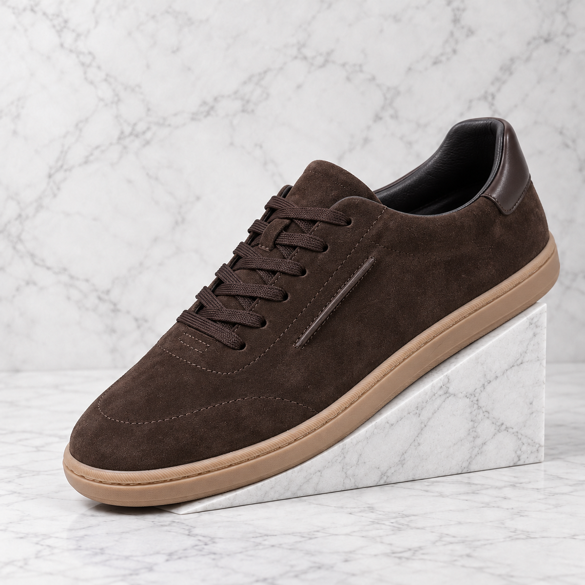 Halston Suede Sneaker