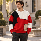 Arol Artisan Patchwork Sweater