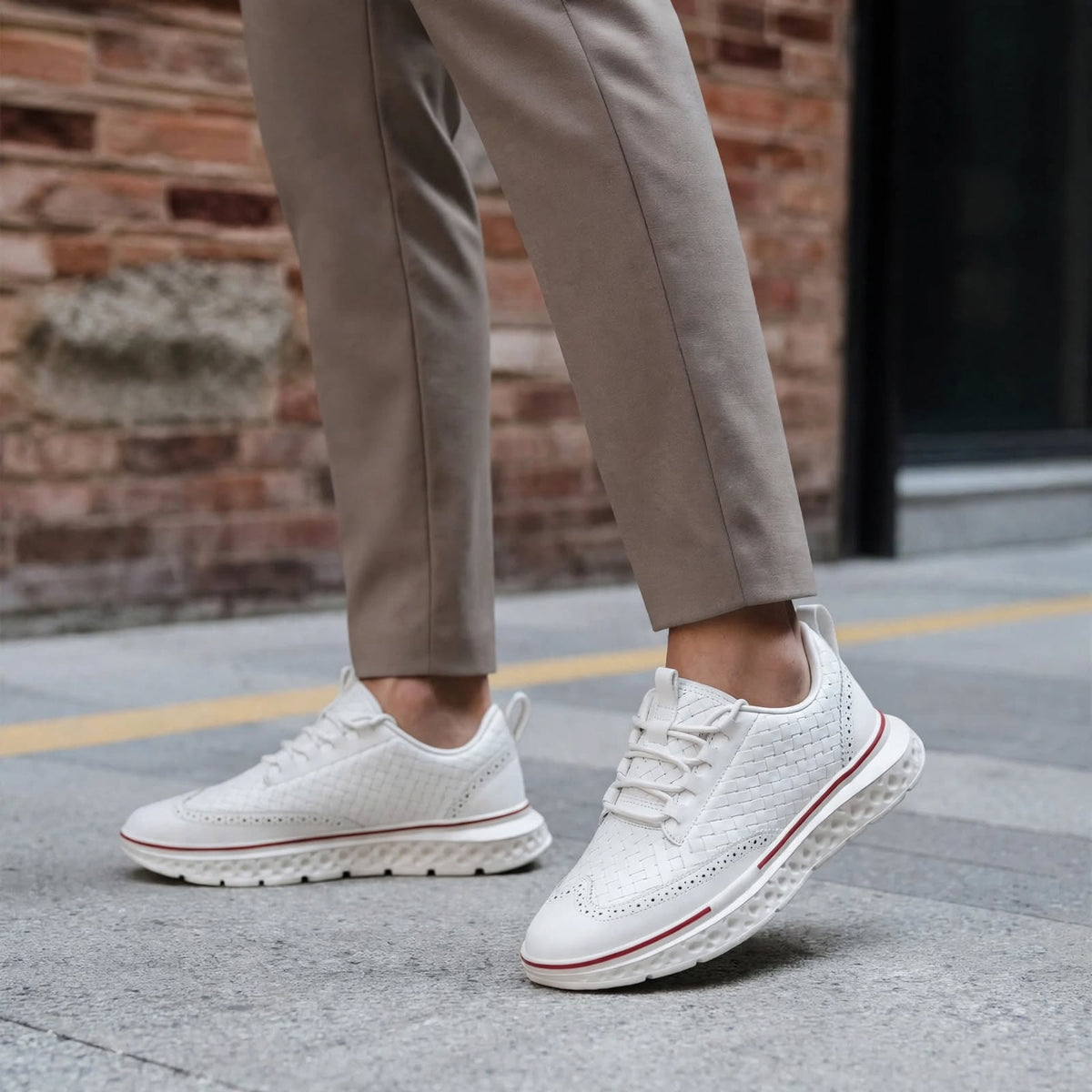 Crosstown Leather Dress Sneaker